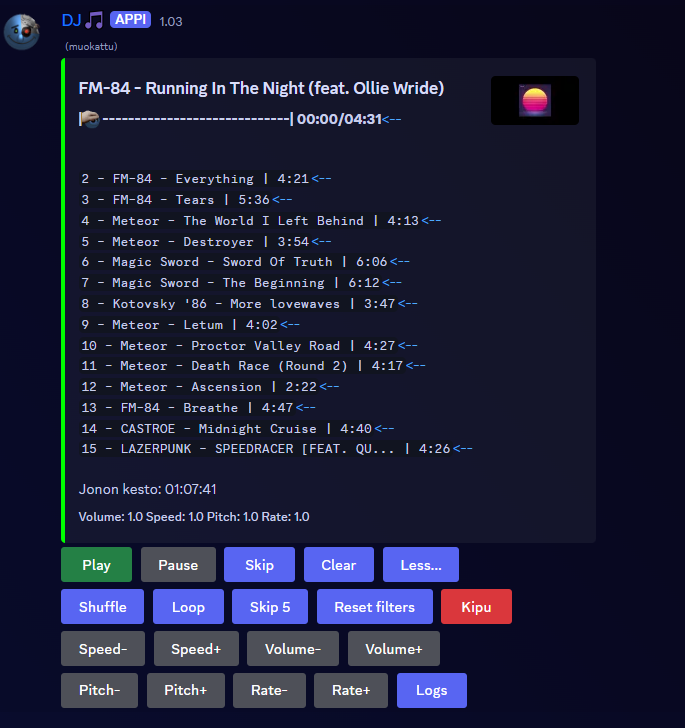 Bot Queue Feature
